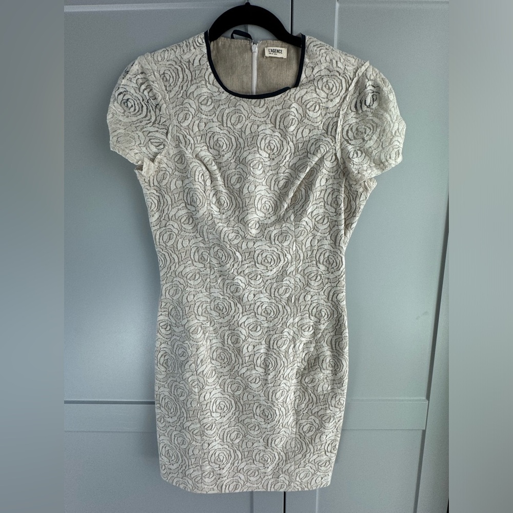 L’agence lace mini dress- size 6 in excellent condition